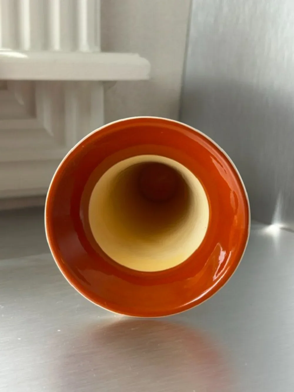 Art Deco-style vase - Clarice Cliff Melon Pattern - MMA